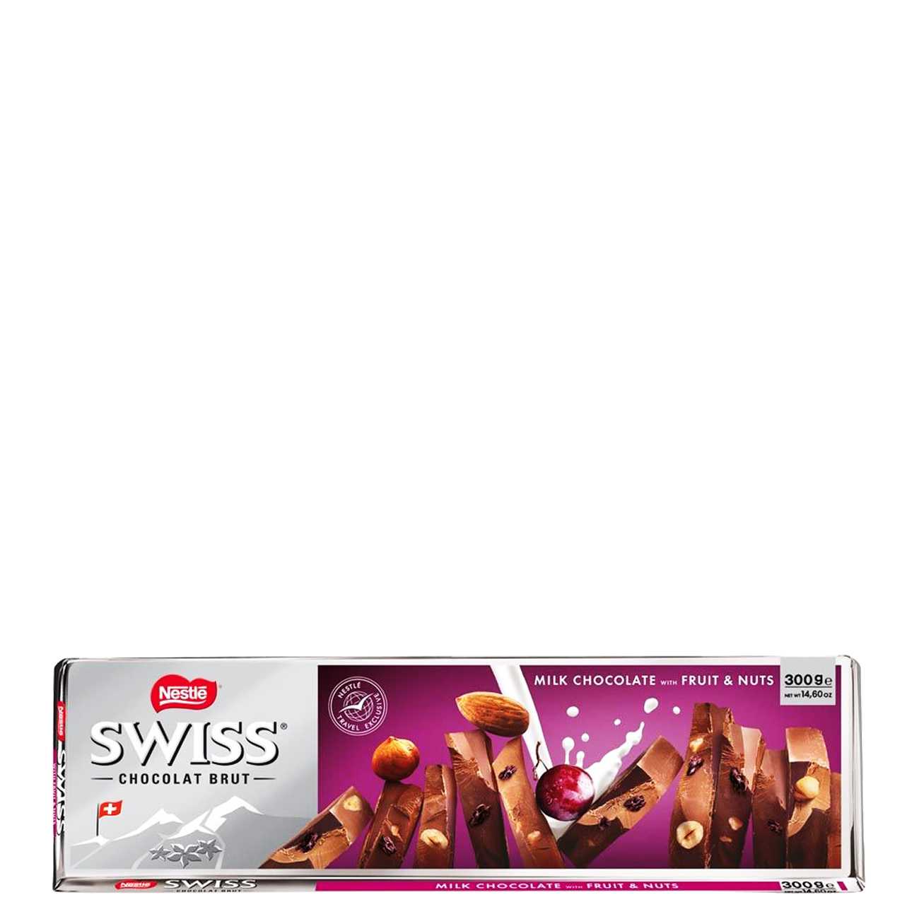 MILK CHOCOLATE WITH FRUIT & NUTS 300 G